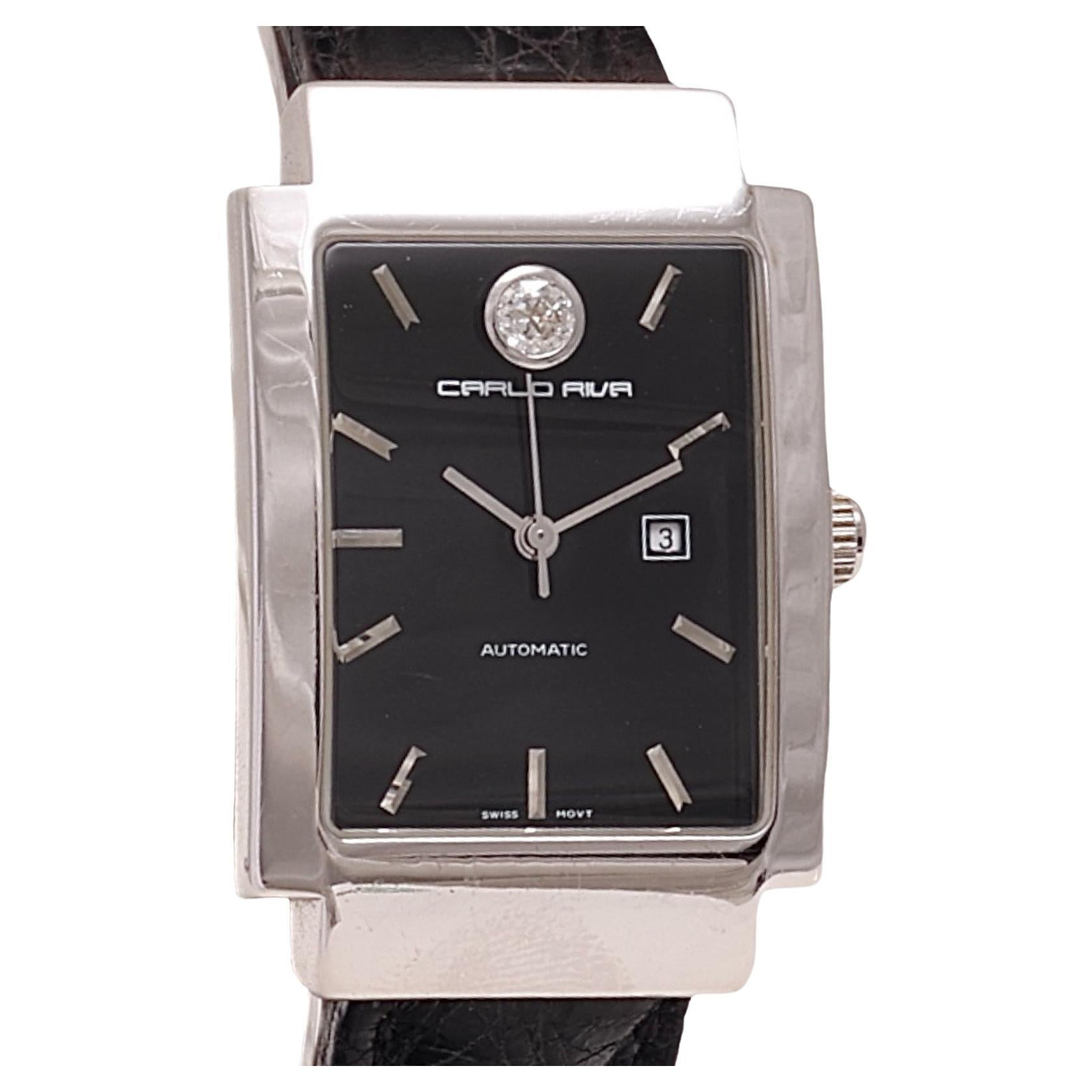 18 Kt Gold Flavio Briatore / Carlo Riva Limited Edition Diamond Wrist Watch  For Sale