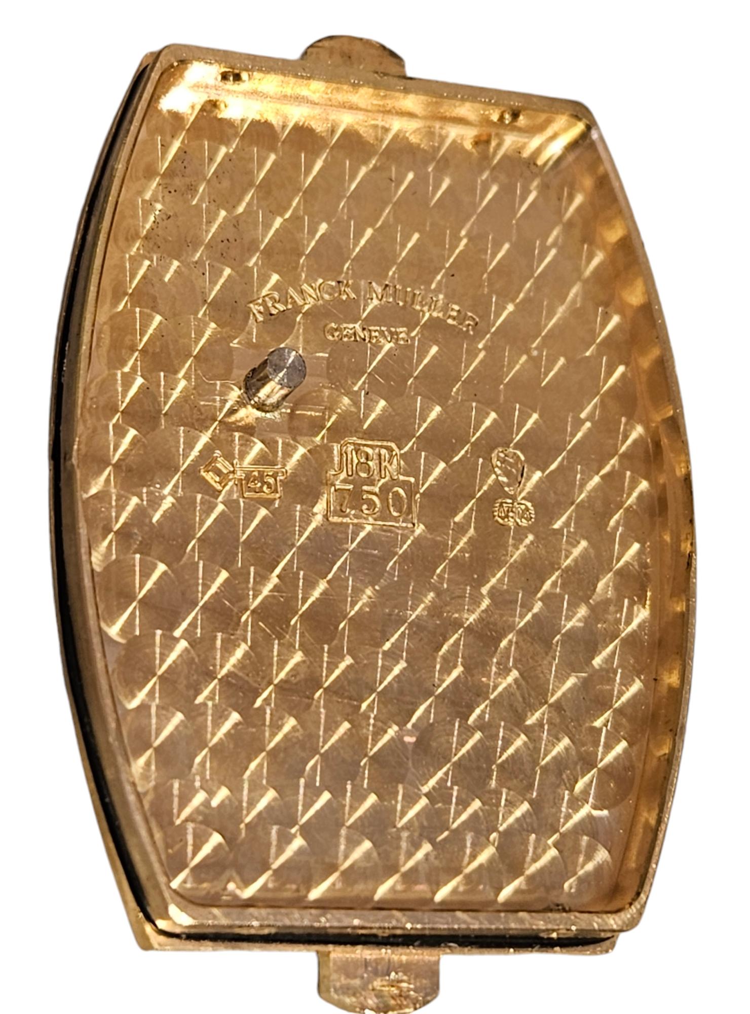 18 Kt Gold Franck Muller Big Ben Alarm Wrist Watch, Ref 2851 AL For Sale 11