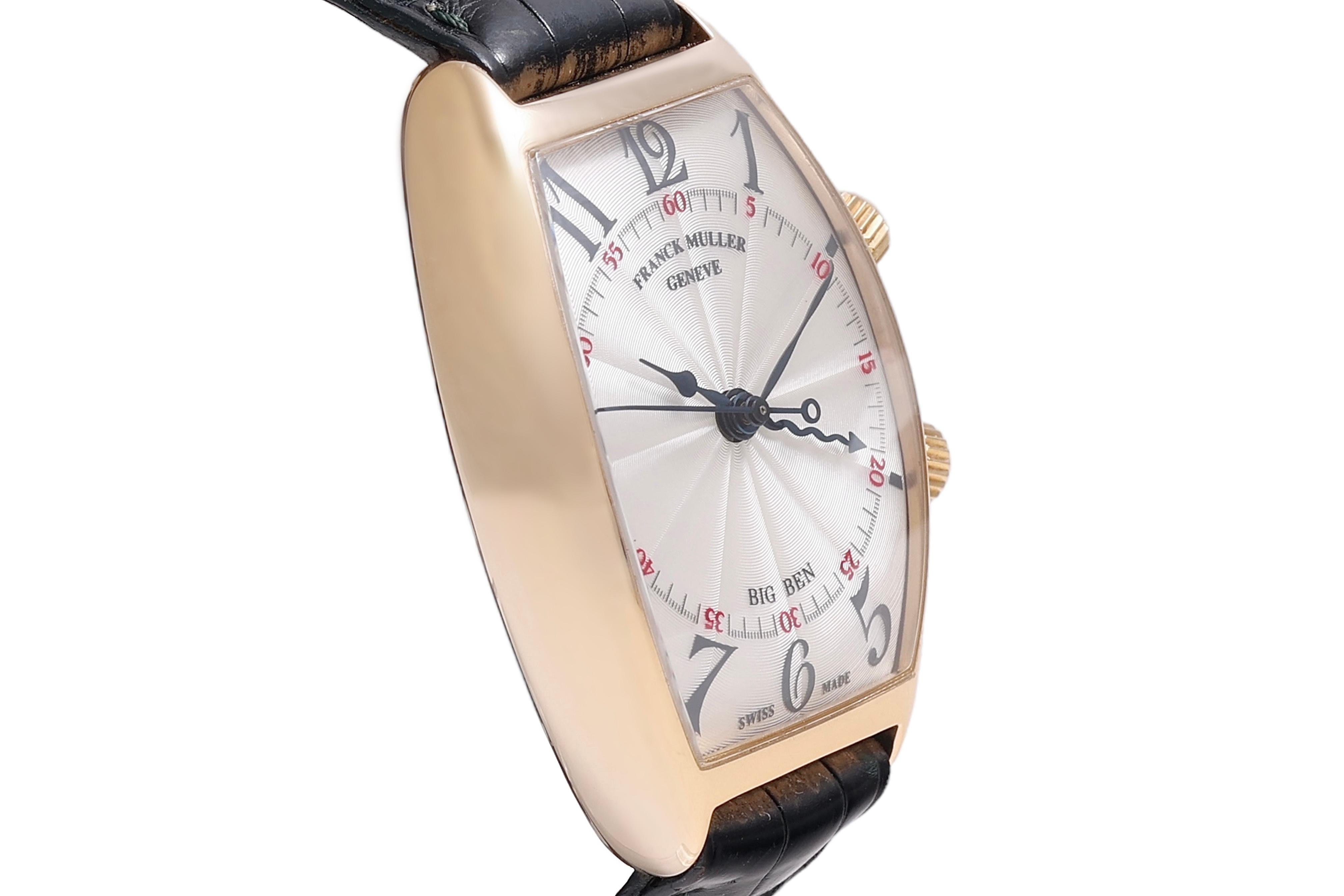 18 Kt Gold Franck Muller Big Ben Alarm Wrist Watch, Ref 2851 AL For Sale 1