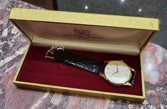 18 Kt Gold IWC Wrist Watch Caliber 89, Calatrava