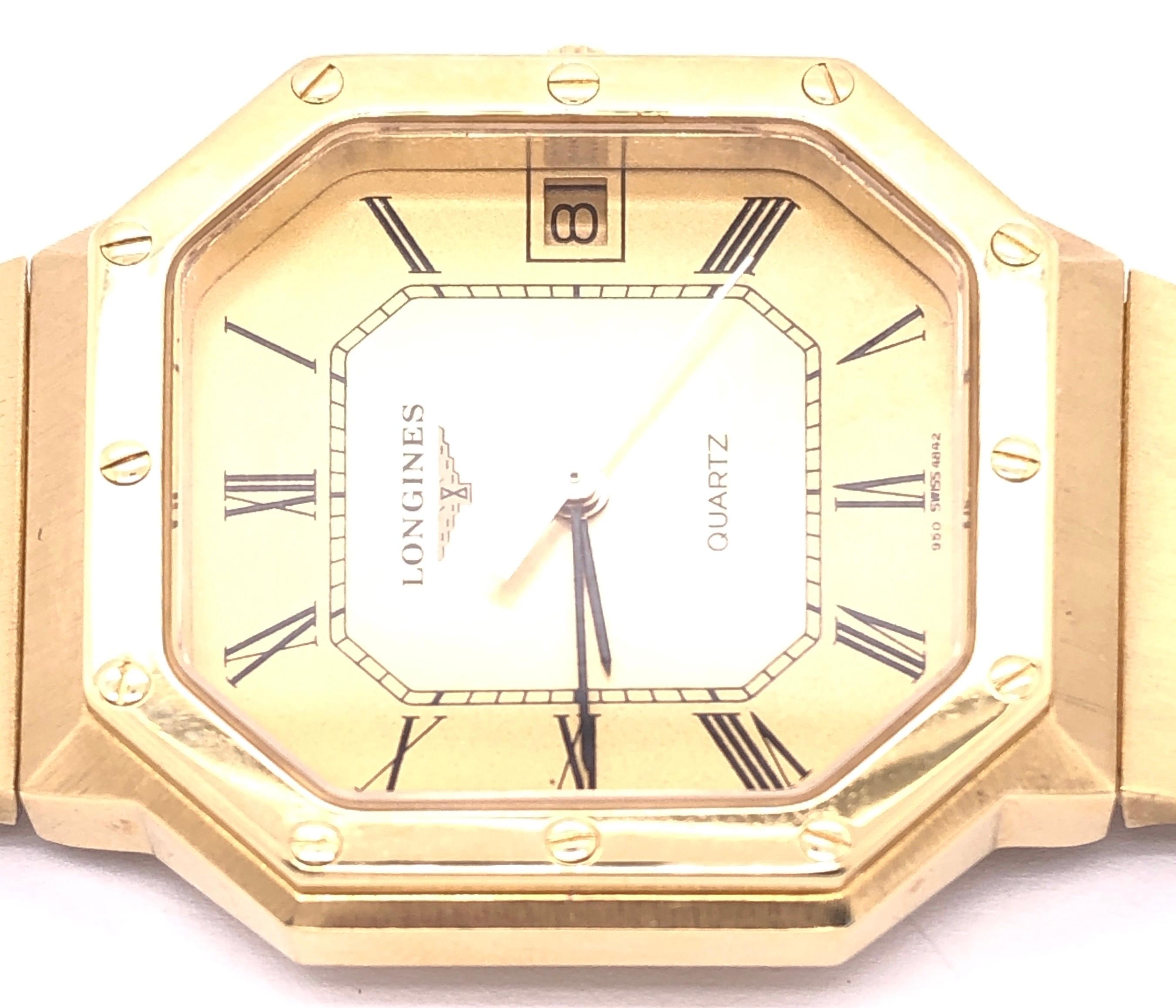 longines octagonal watch