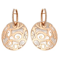 Oro 18 Kt Diamante Mattioli & MOP  Pendientes