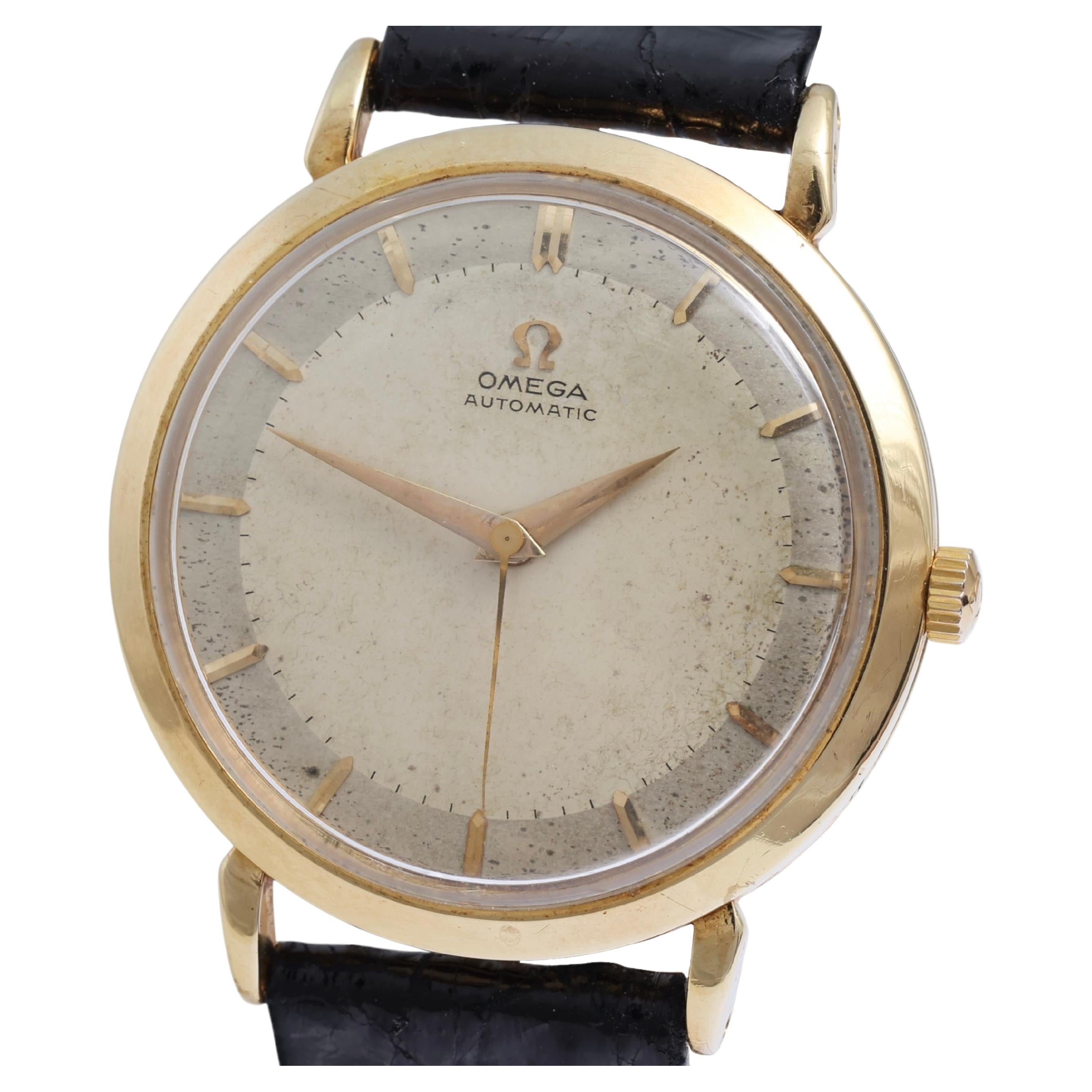 18 Kt Gold Omega Automatic, Caliber 501, from 1958