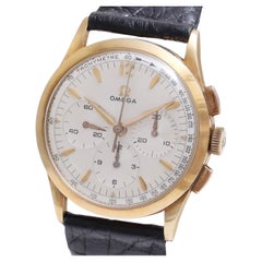 18 kt Gold Omega Collectors Wrist Watch, Caliber 321, Reference OT 2955 3