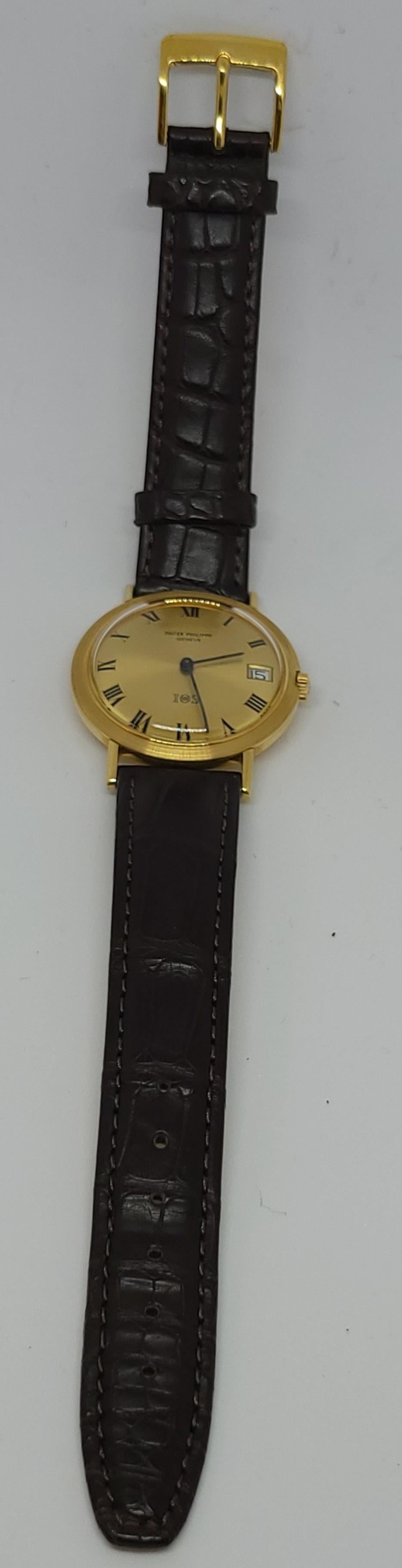 18 kt Gold Patek Philippe Million Dollar Associate Wrist Watch Ref 3565 For Sale 5
