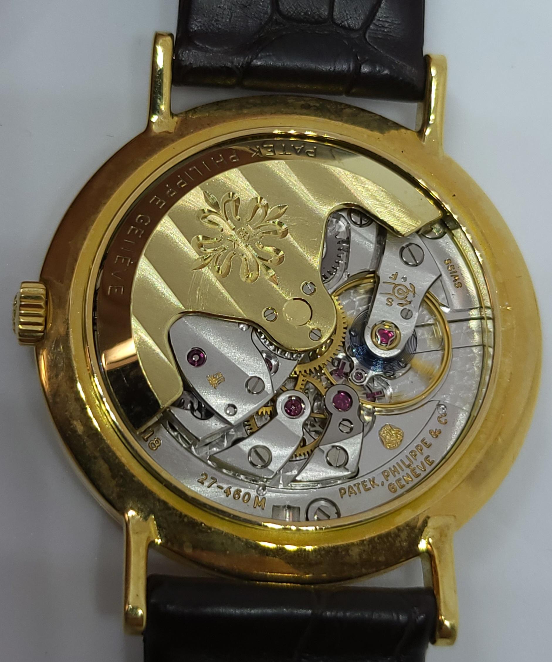 Patek Philippe Montre-bracelet associée million dollars en or 18 carats Réf. 3565 en vente 9