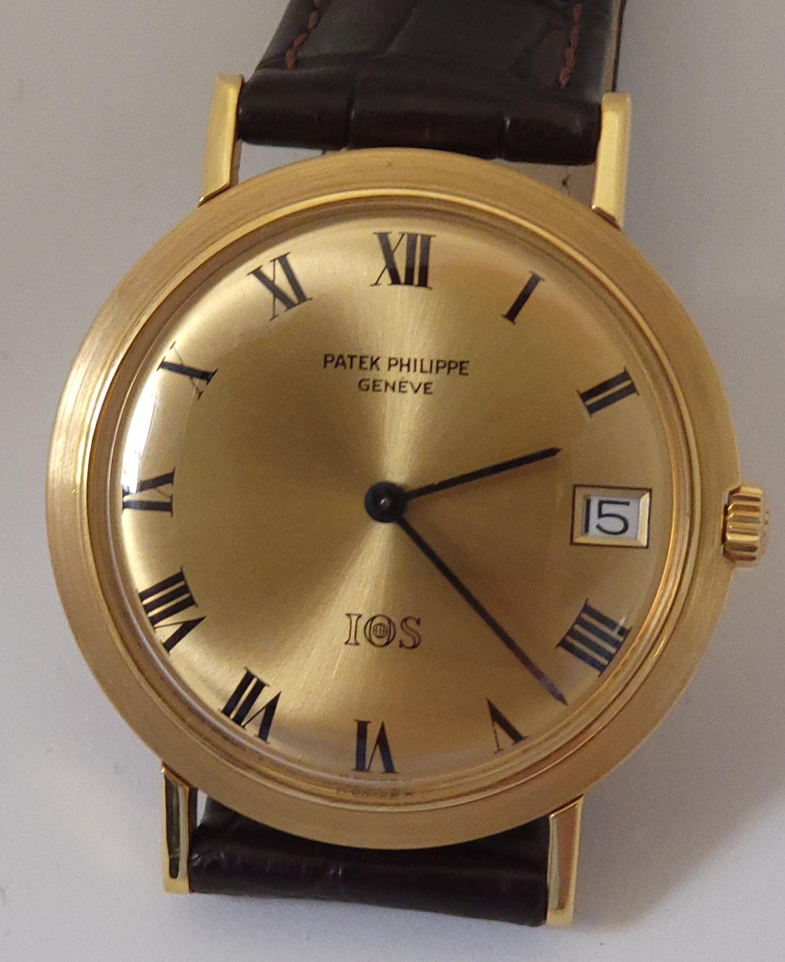 Patek Philippe Montre-bracelet associée million dollars en or 18 carats Réf. 3565 en vente 11
