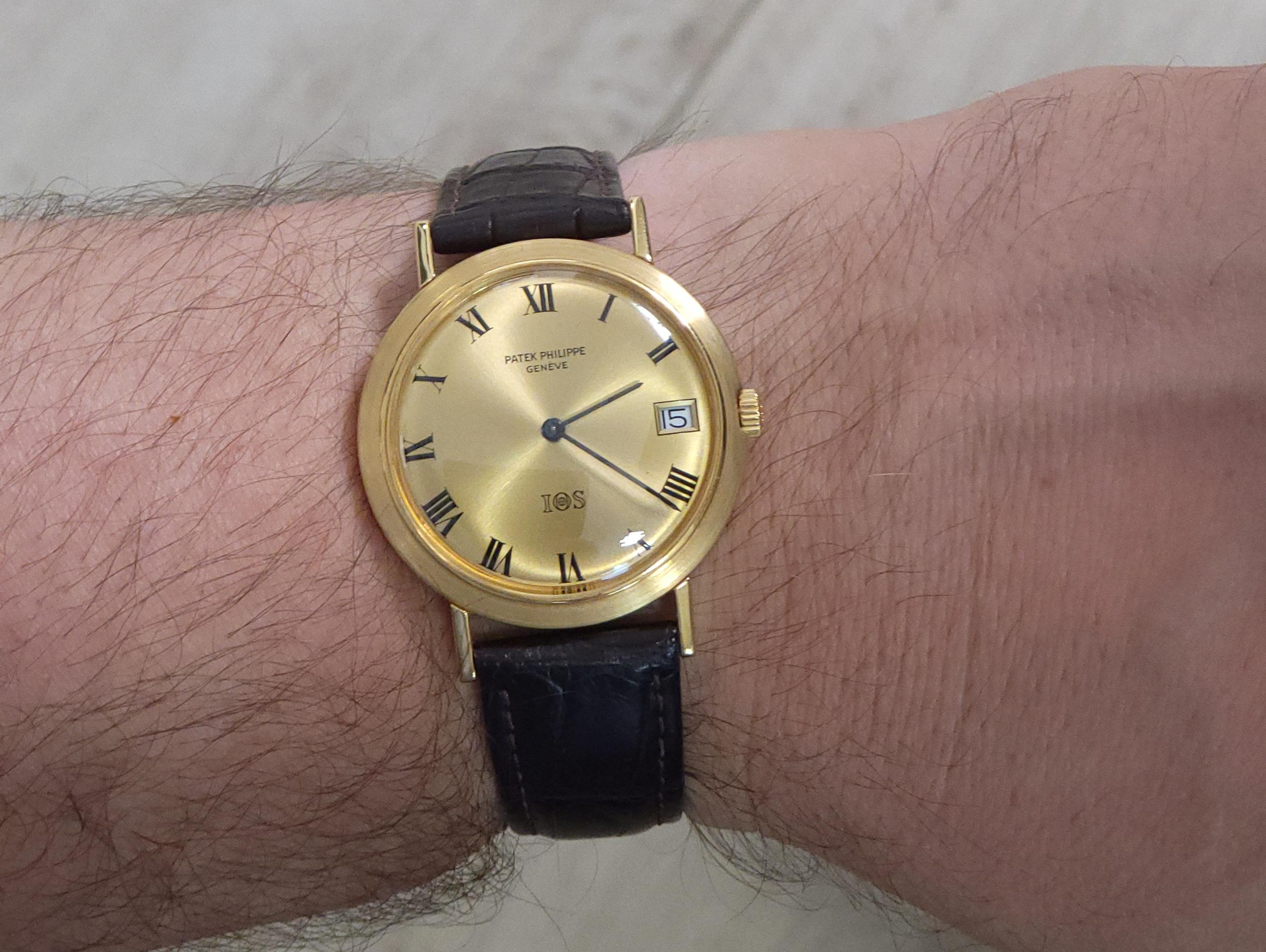 18 kt Gold Patek Philippe Million Dollar Associate Wrist Watch Ref 3565 For Sale 11