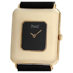 Vintage 18 kt Gold Piaget Dress Wrist Watch, Mechanical Cal 9P1, Ref 99141