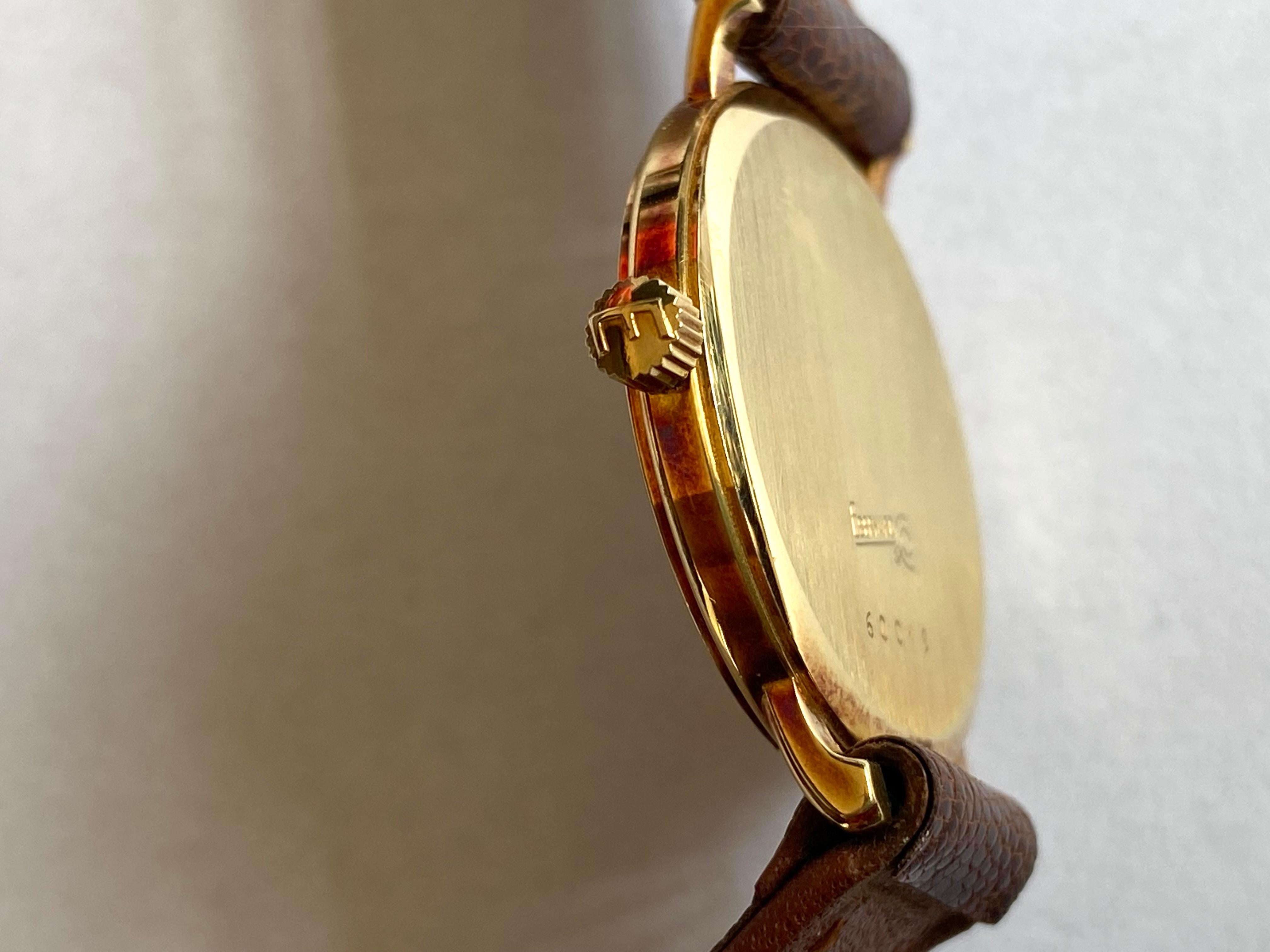 eberhard gold watch