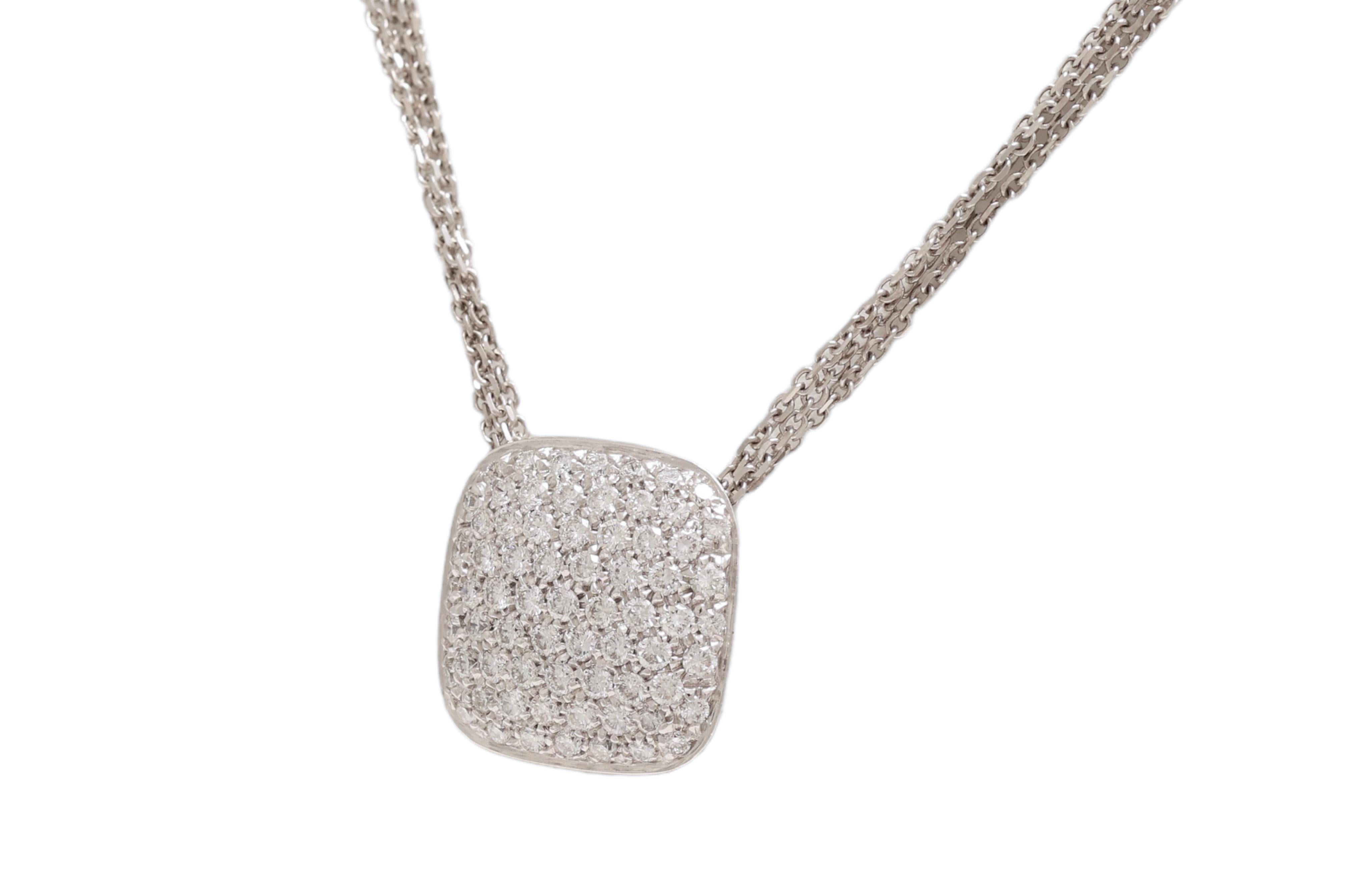 Ciondolo / Collana con diamanti Hulchi Belluni 18 Kt In condizioni Nuovo in vendita a Antwerp, BE