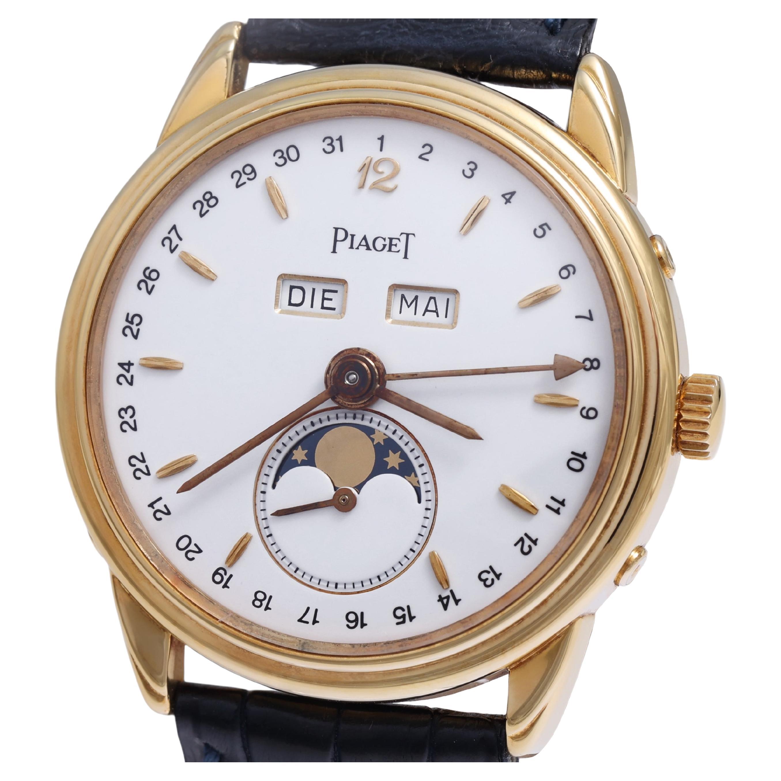Piaget Montre-bracelet édition limitée Triple Date Moon phase 18 carats