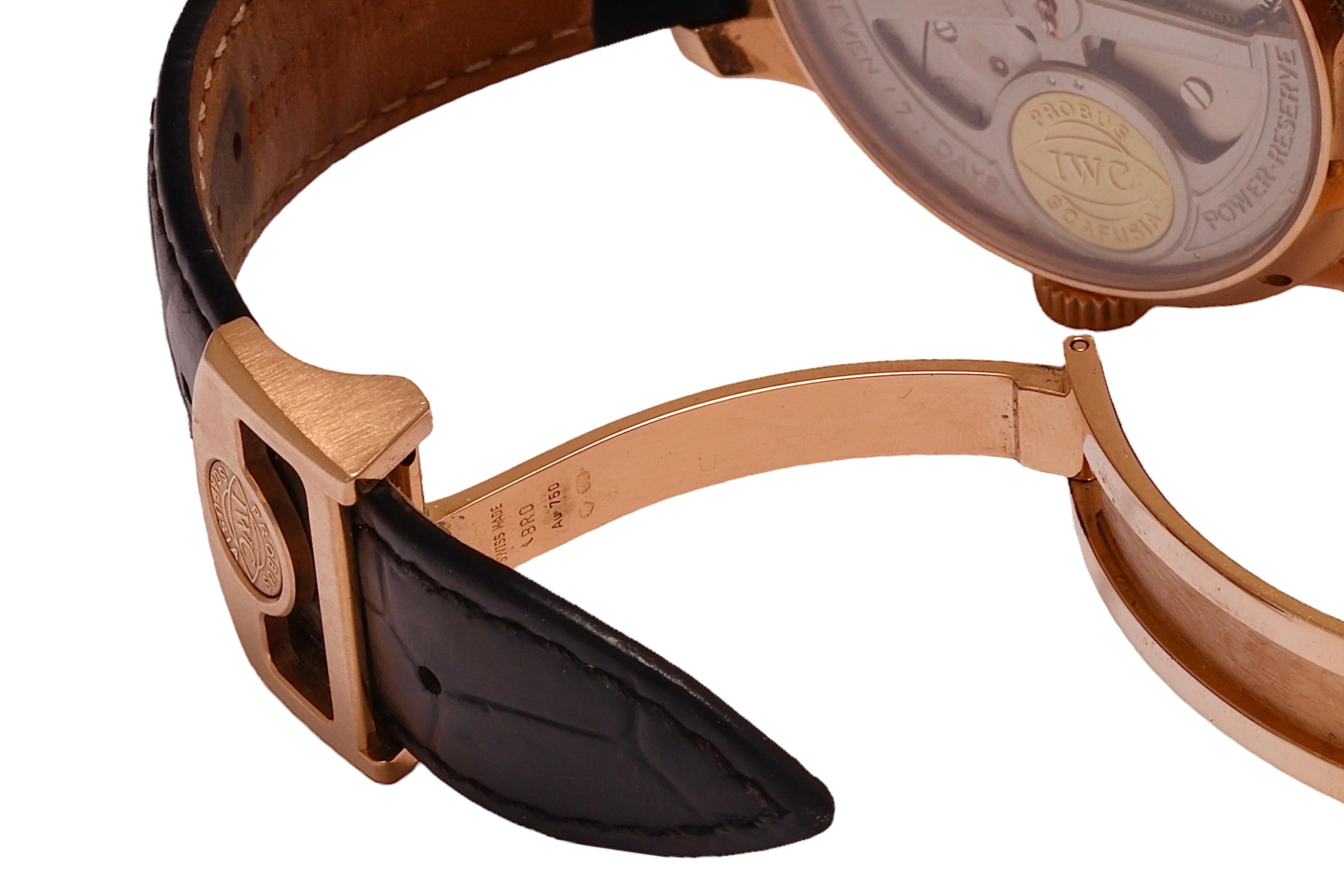18 Kt Pink Gold Audemars Piguet Jules Audemars Chronograph Ref.26100OR Watch For Sale 4