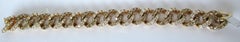 18 Karat Rose Gold 8.15 Carat Fancy Diamonds 7.87 Carat White Diamond Bracelet