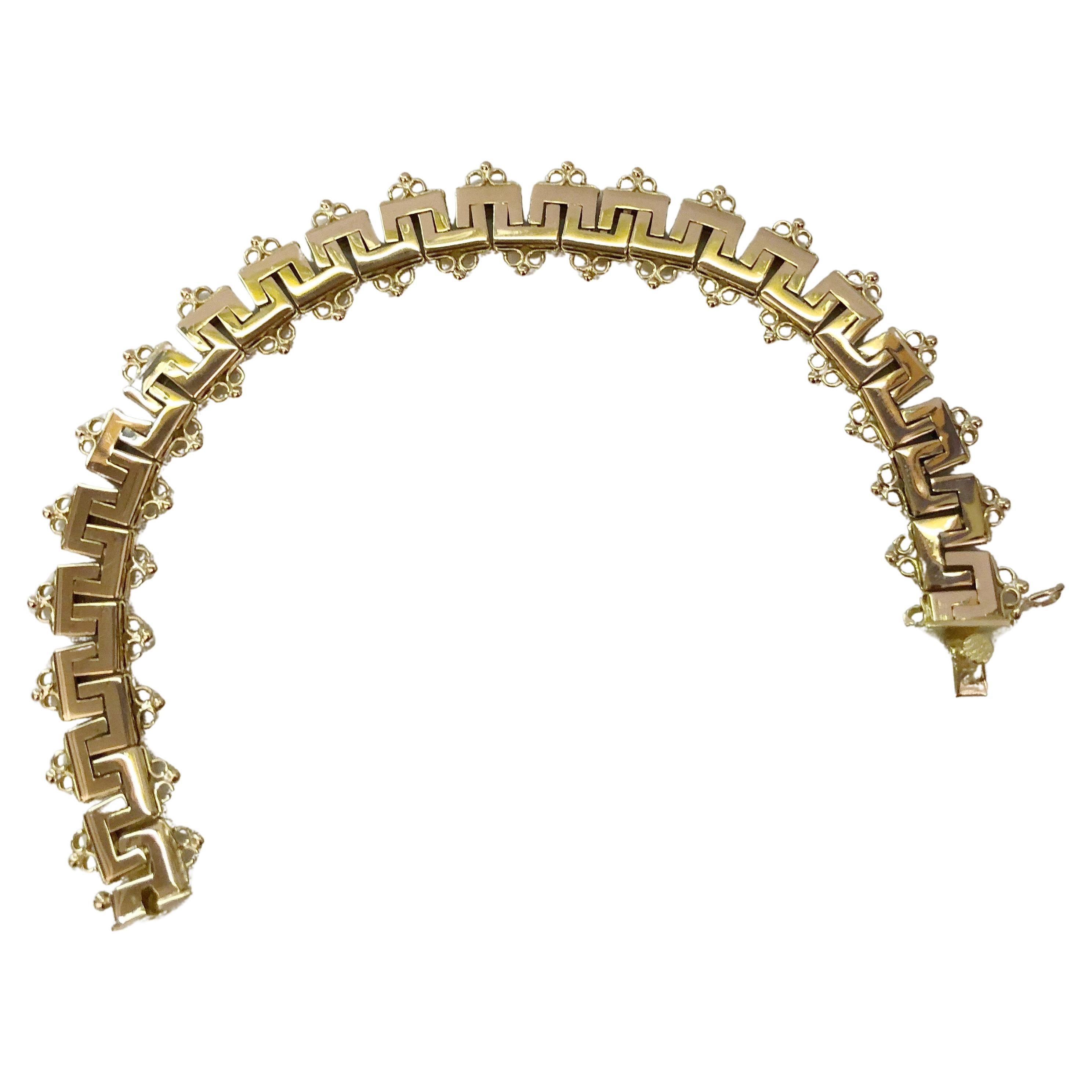 Bracelet en or rose 18 carats