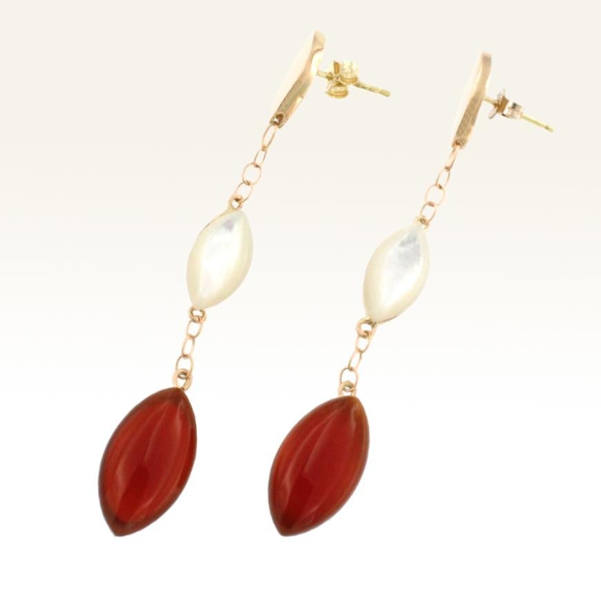 rose gold earrings