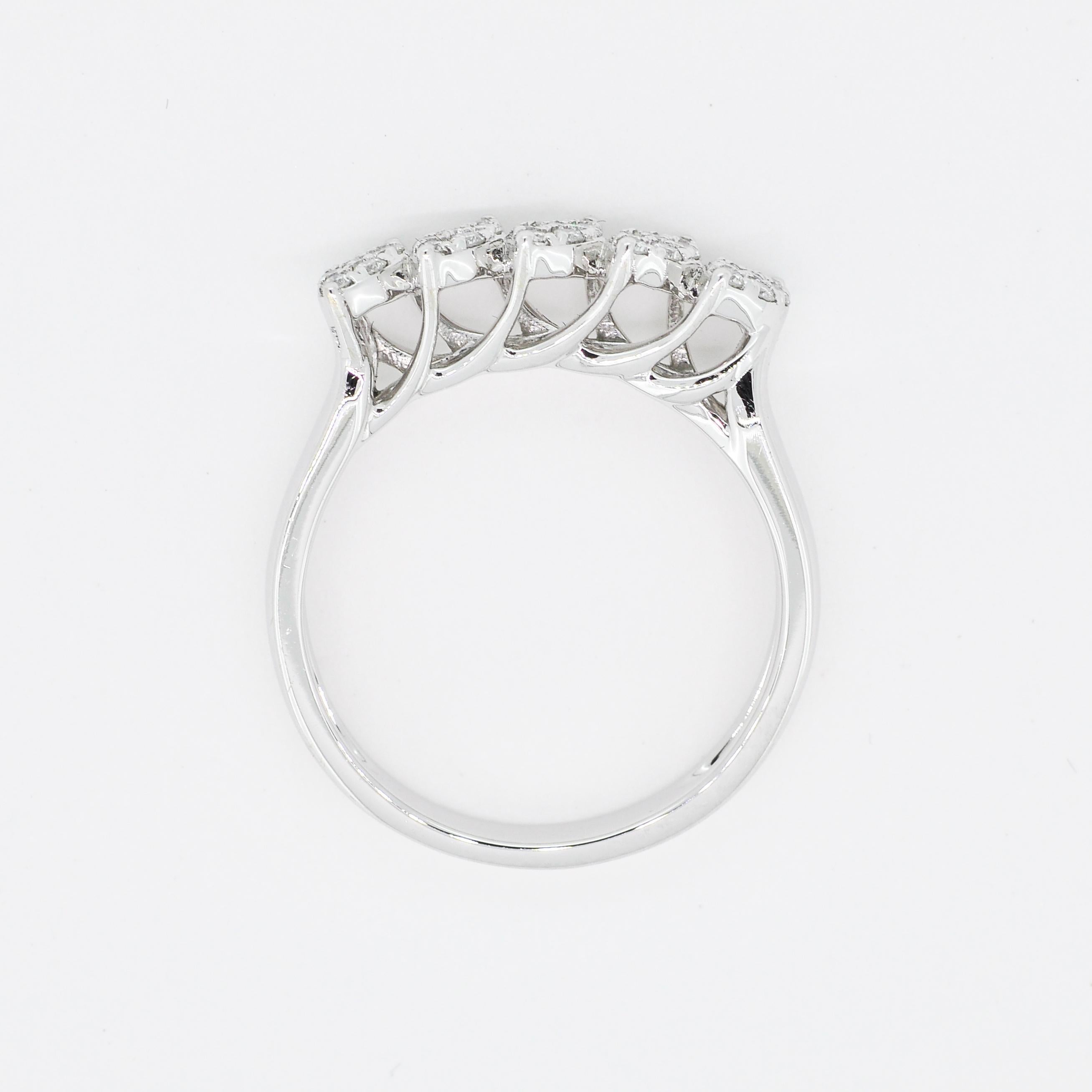 madeleine white engagement ring