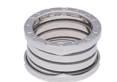 Bulgari B Zero1 Ring aus 18 Karat Weißgold