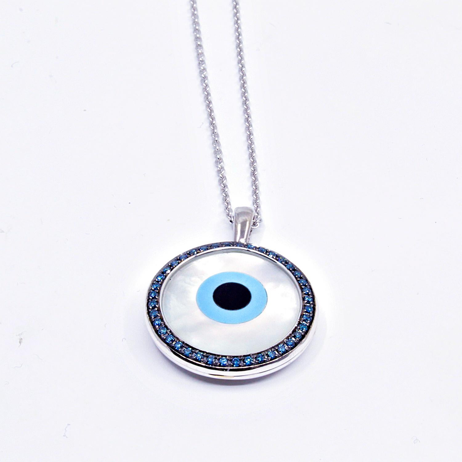 The myth of the evil eye has intrigued people for thousands of years! Believed the bring the wearer good luck, the ‘Evil Eye Collection’ is delightfully handcrafted in 18 carat gold with diamonds and turquoise inlay, reminiscent of the Greek