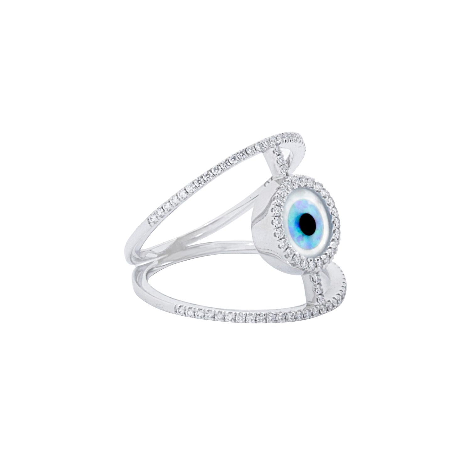 The myth of the evil eye has intrigued people for thousands of years! Believed the bring the wearer good luck, the ‘Evil Eye Collection’ is delightfully handcrafted in 18 carat gold with diamonds and turquoise inlay, reminiscent of the Greek