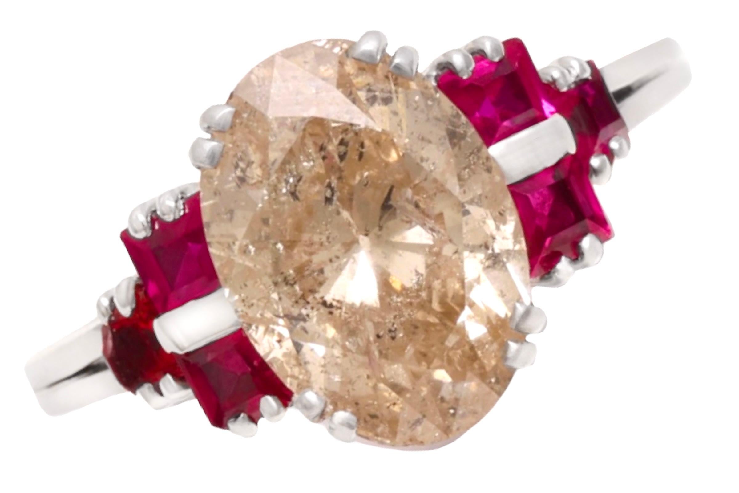 ELEGANTER KLASSISCHER SOLITÄRRING MIT GROSSEM OVALEM DIAMANTEN

MATERIAL: 18 kt Weißgold

GRÖSSE: 59 (die Größe kann kostenlos geändert werden)

GEWICHT: 6,4 Gramm / 4,1 dwt / 0,230 Unzen

DIAMANT: Diamant im Ovalschliff, ca. 3,99 Ct.