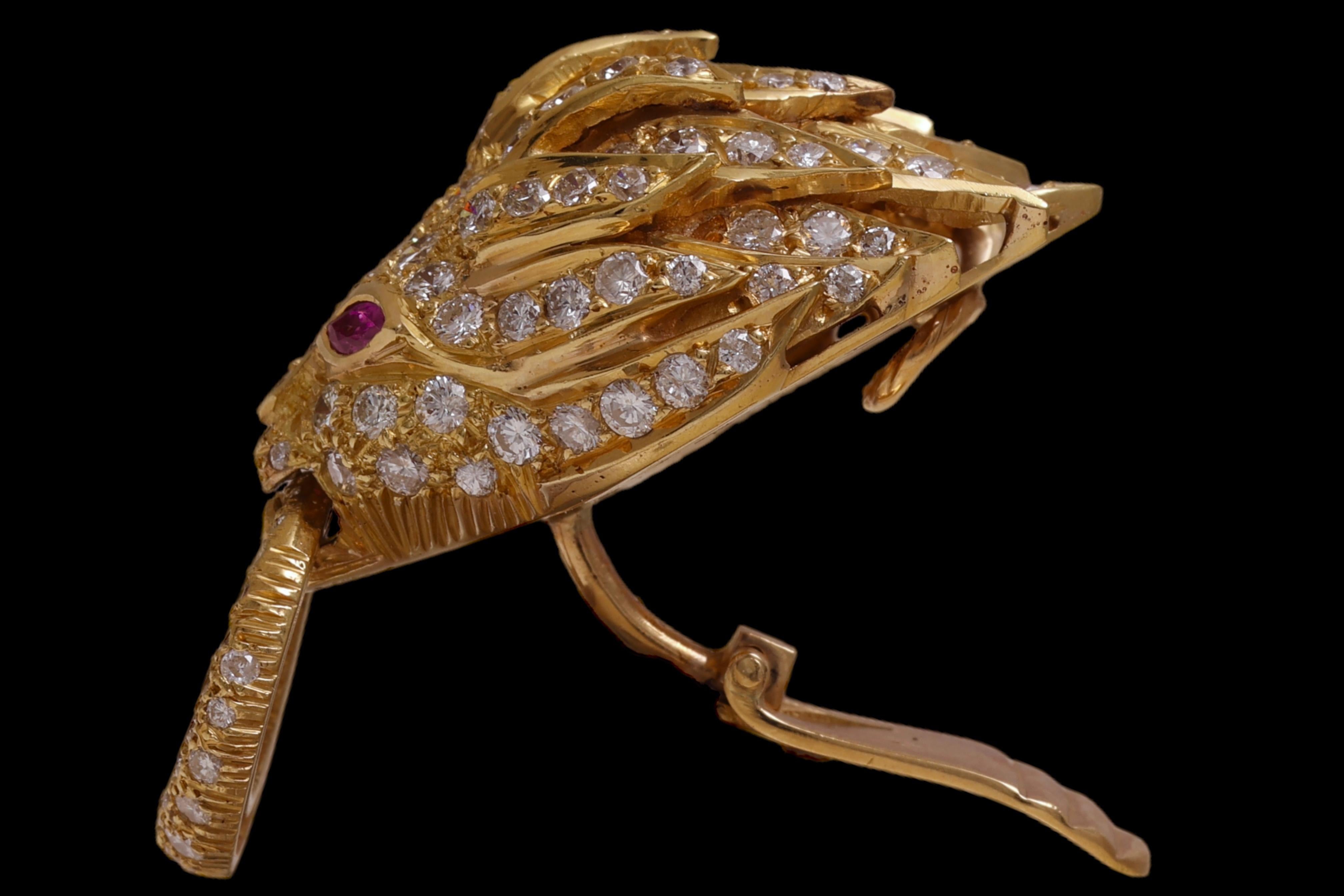 18 kt. Yellow gold Adler Genève Necklace, Earrings, Bracelet, Ring Lion Set For Sale 8