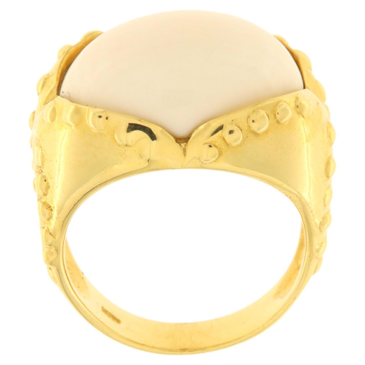 18 Karat Yellow Gold Cocktail Ring