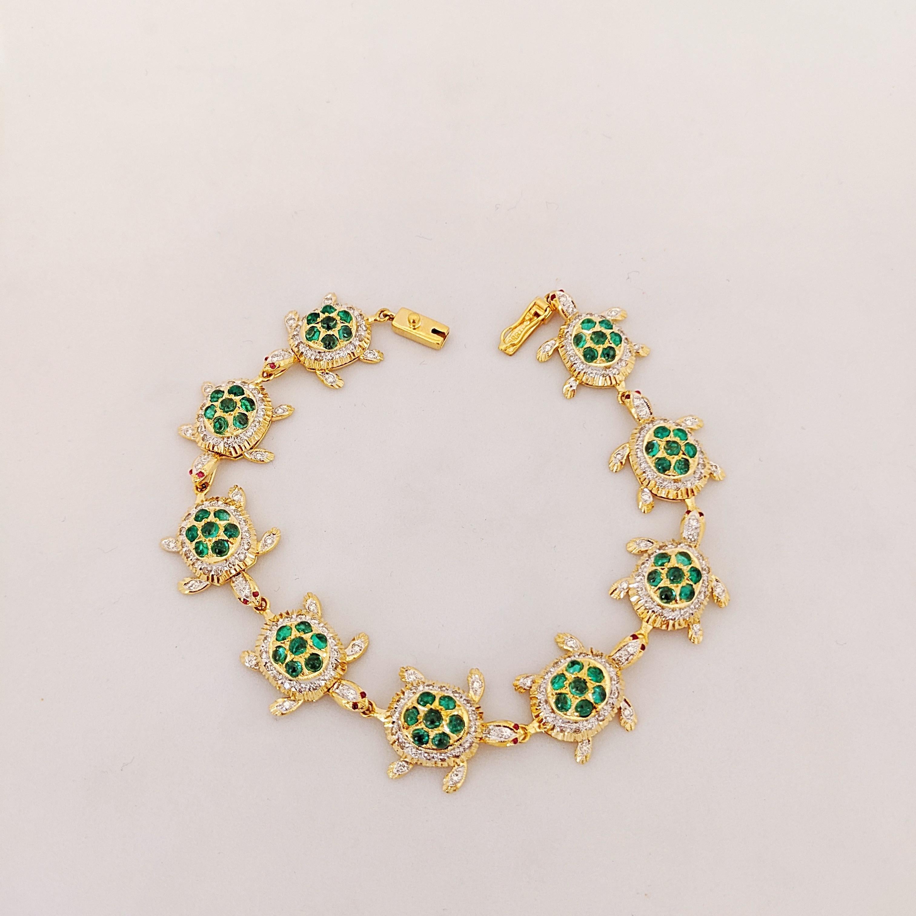 gold turtle bracelet