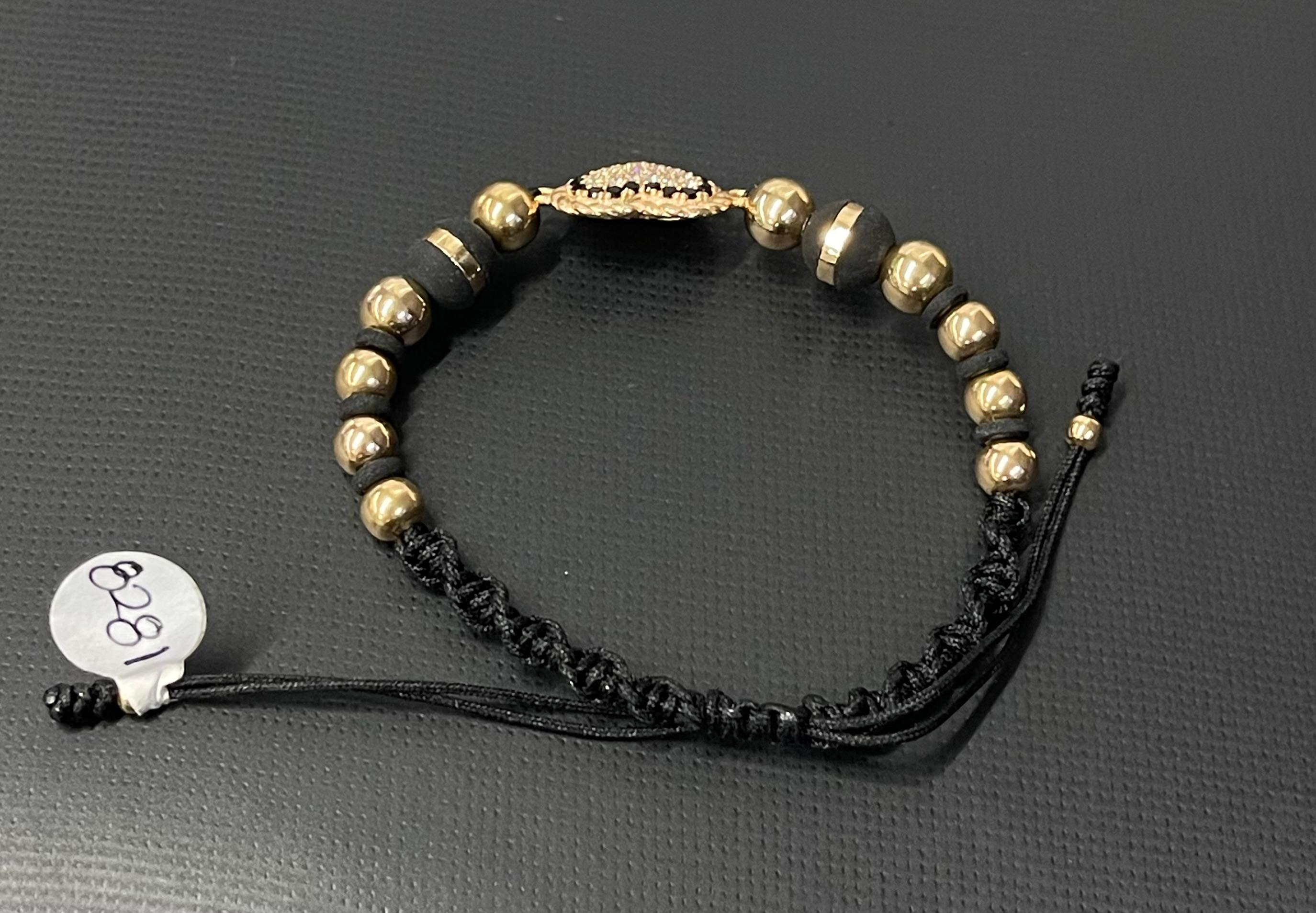 Bracciale a cuore in oro giallo 18 Kt in vendita 2