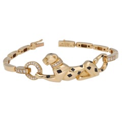 18 Kt. Yellow Gold Panthere de Cartier Diamonds Bracelet