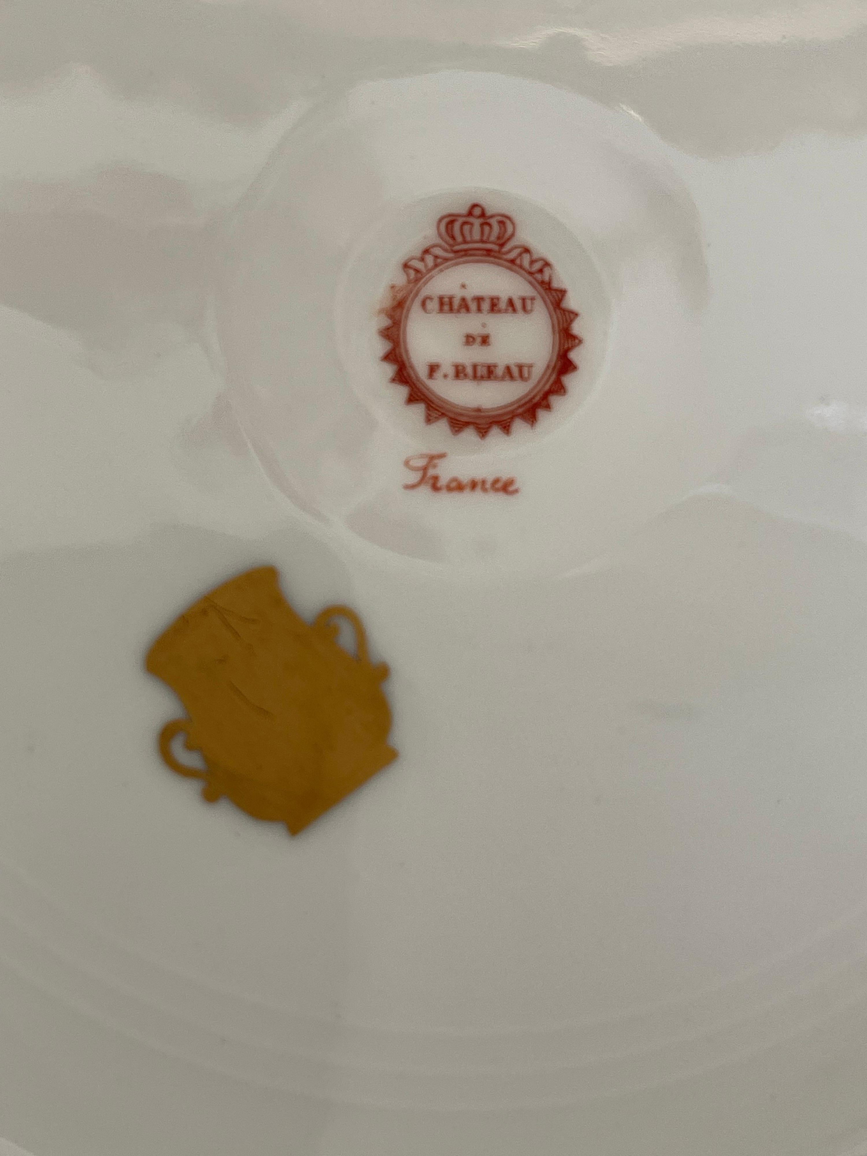 Louis-Philippe Hunting Service Dinner Plates 4
