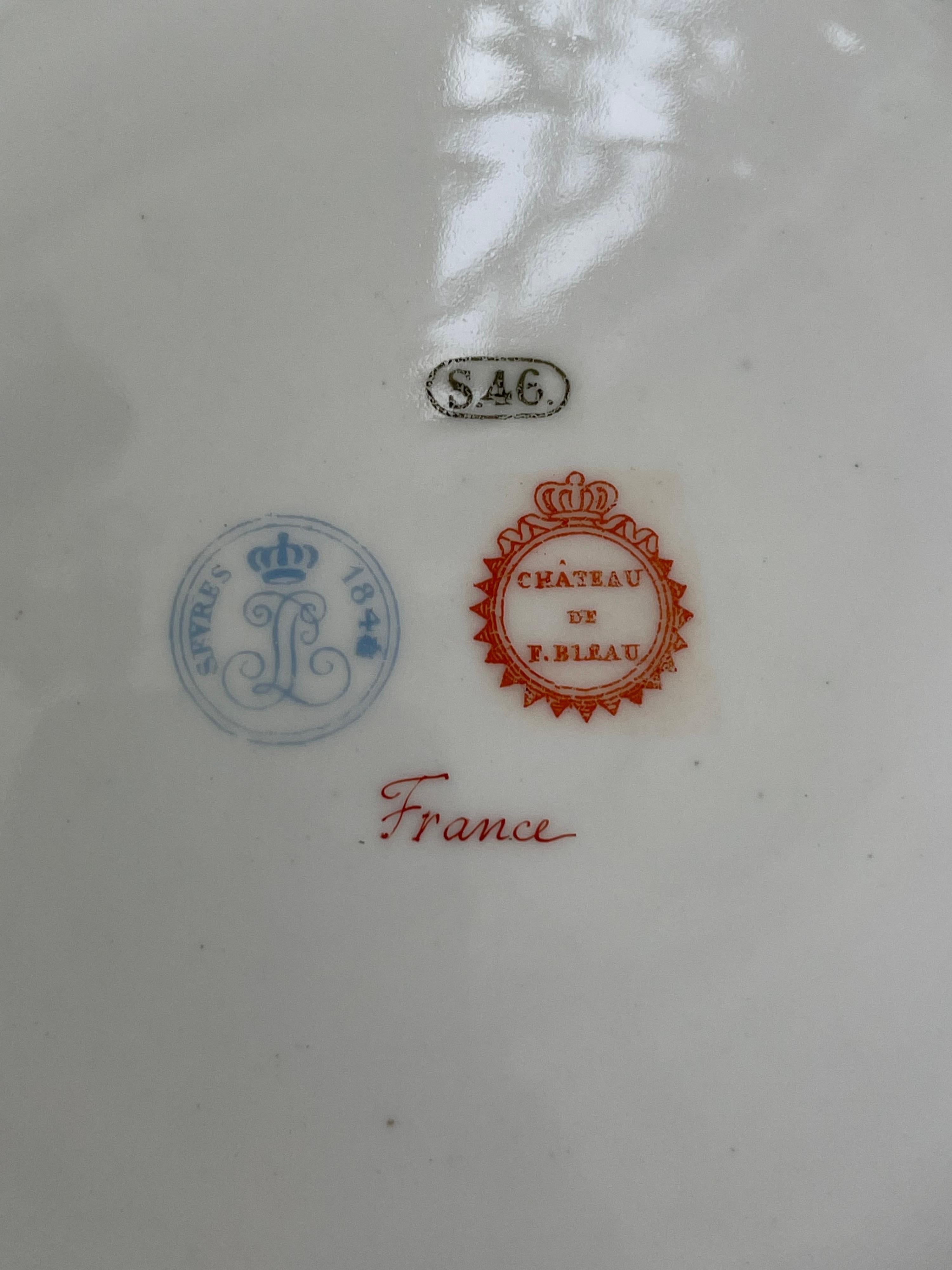 Louis-Philippe Hunting Service Dinner Plates 1
