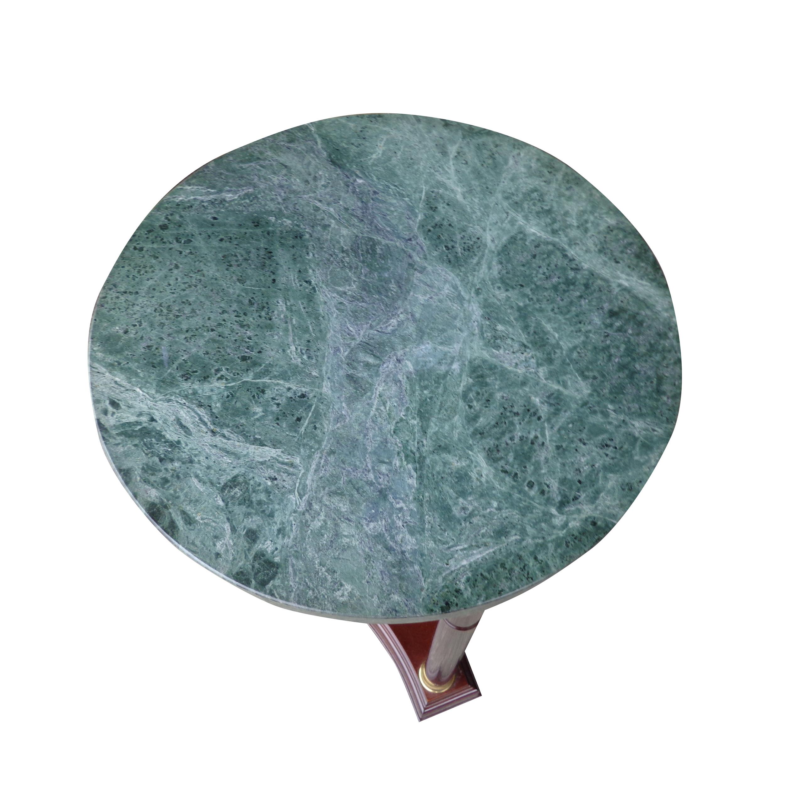 bombay marble accent table
