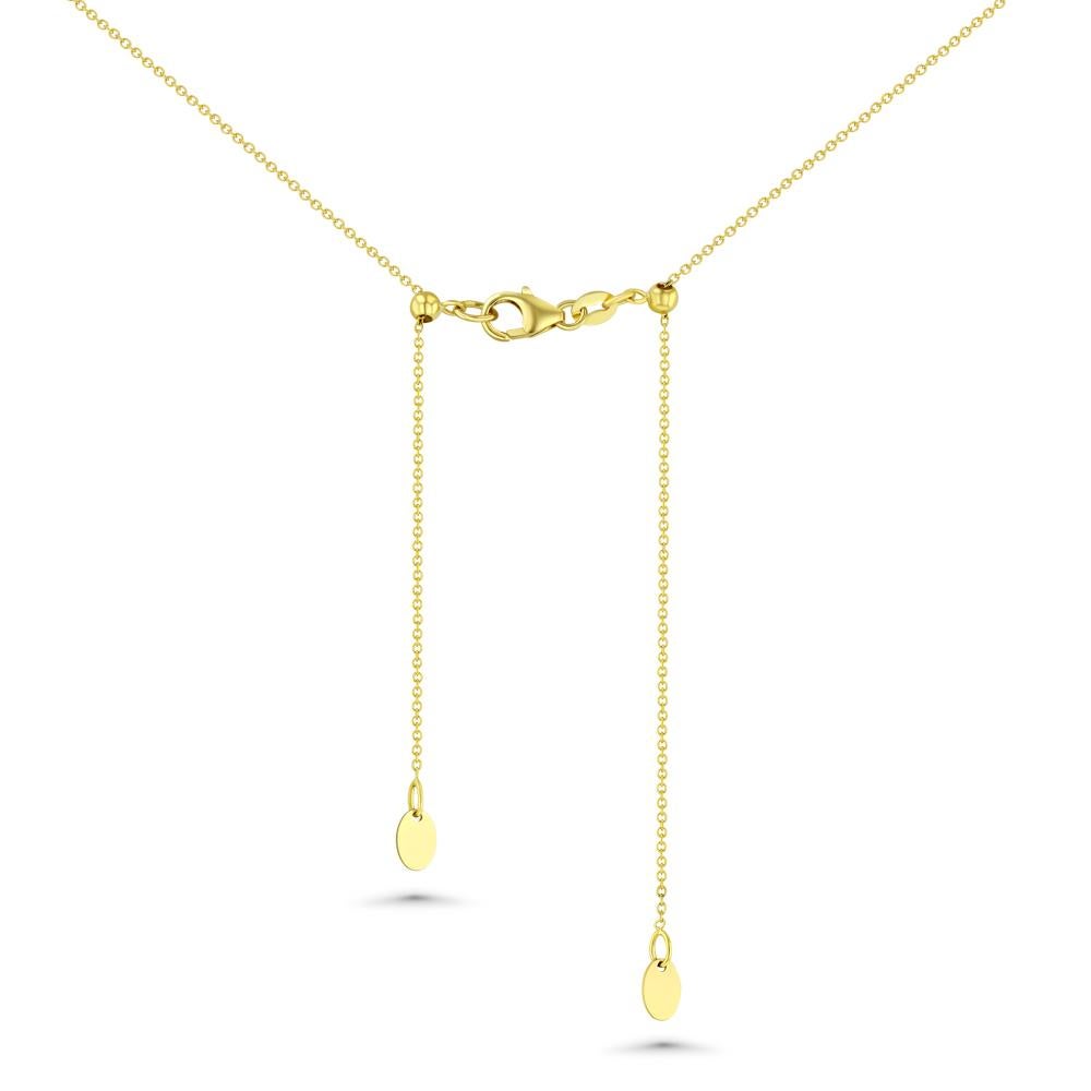 18 Stein RD/PE Diamant Zentrum Fransen Halskette im Zustand „Neu“ im Angebot in Aspen, CO