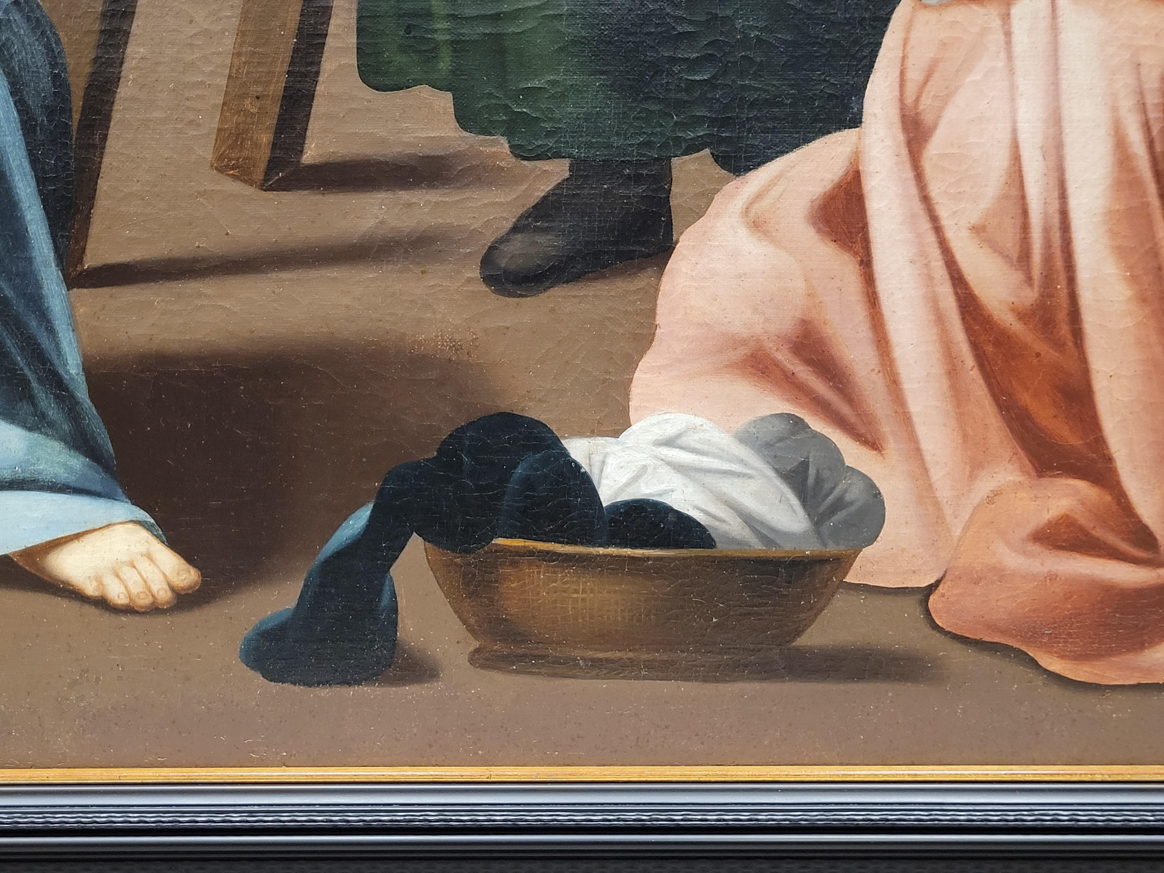 18th Century Colonial Painting , Oil on Canvas