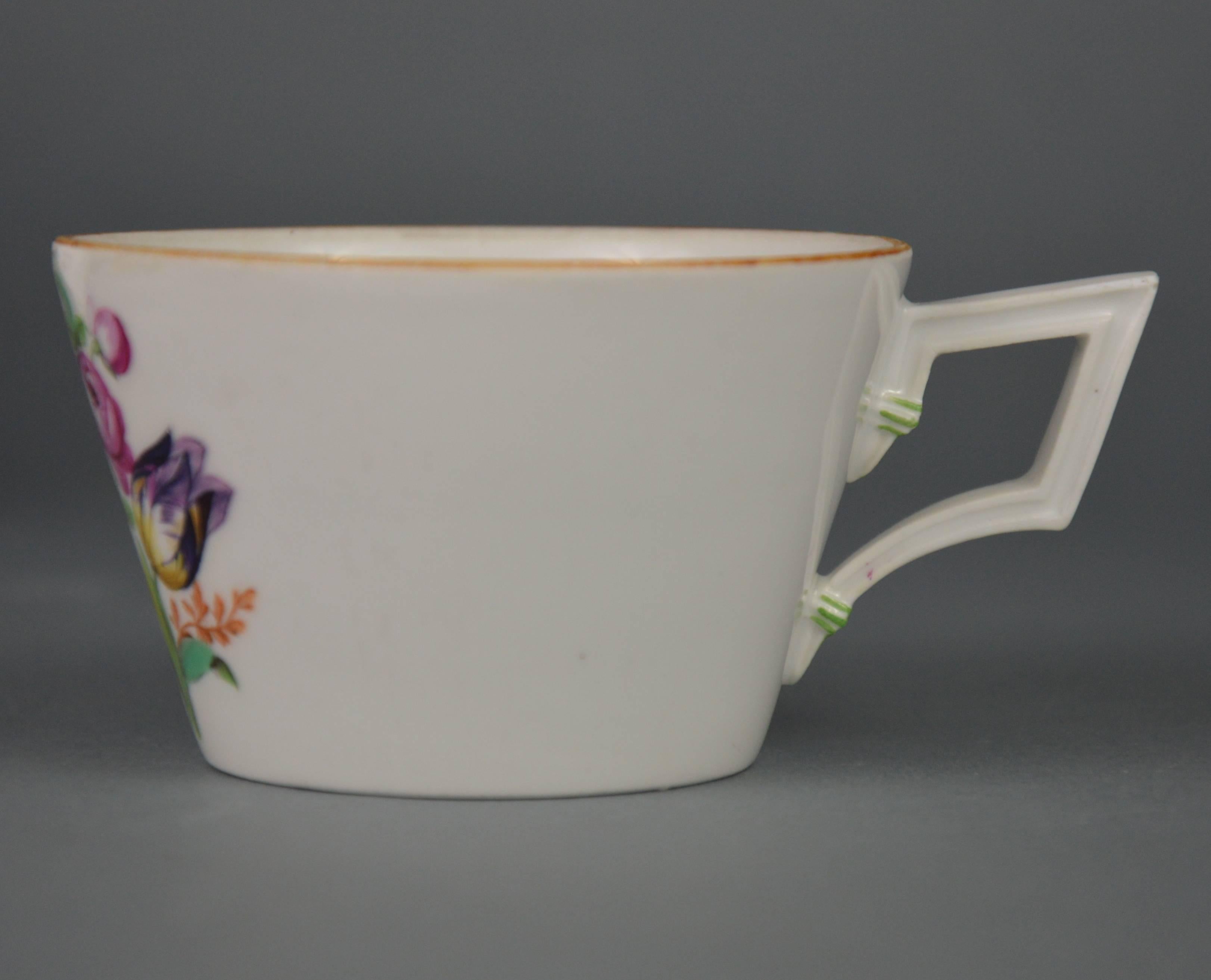German 18th Century Meissen Porcelain Cup, Marcolini Period