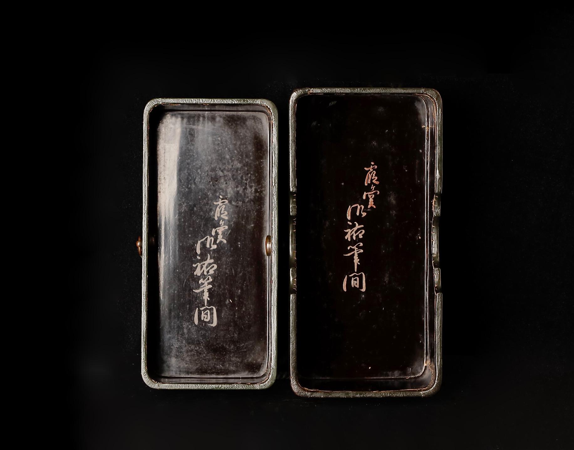 18-th Century Tokugawa Shogunate Document Box. Meiji Period For Sale 3