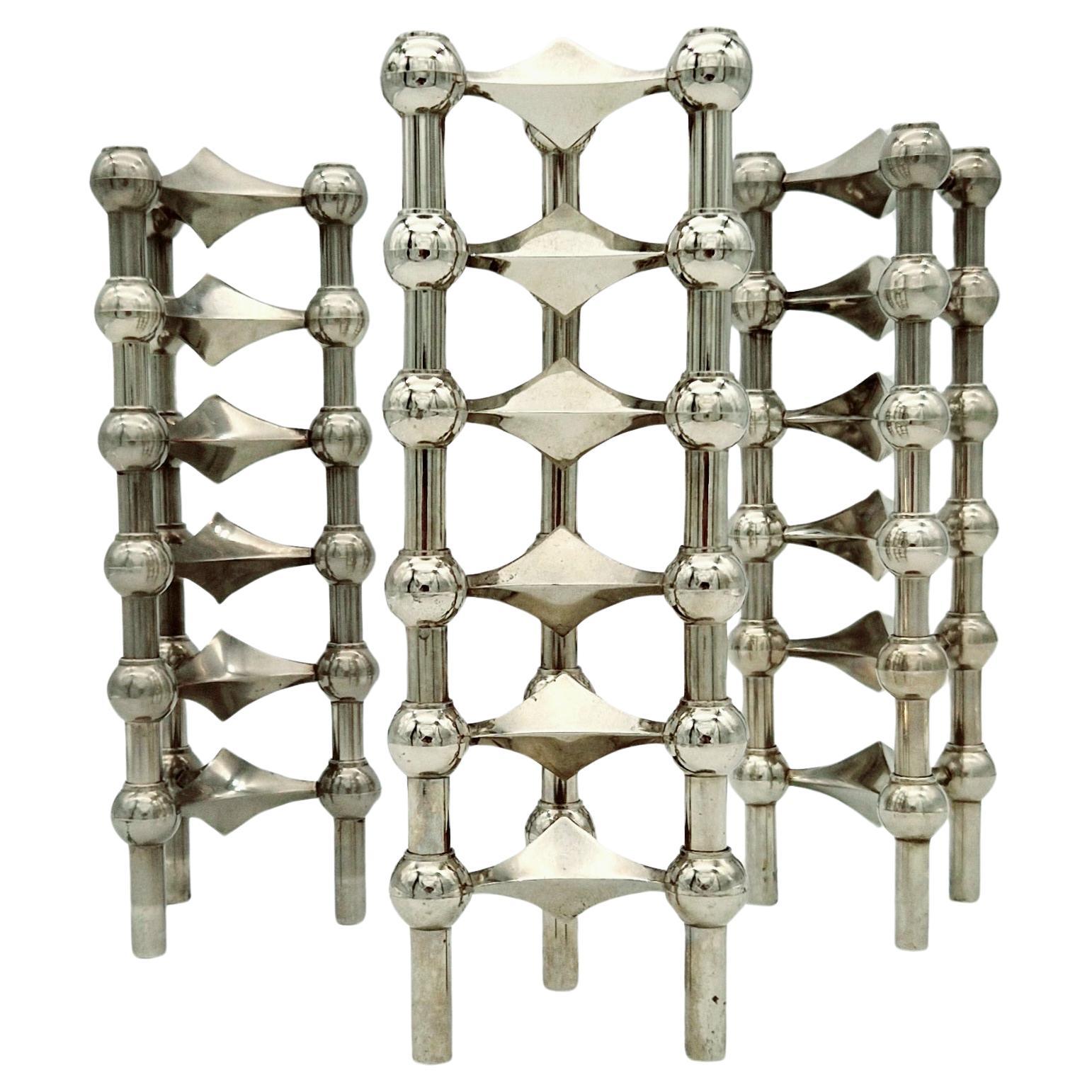 18 chandeliers vintage de H. Nagel et Ceasar Stoffi pour BMF. 1960 - 1970 en vente