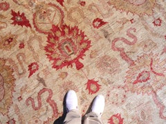 18 x 13 ft Palatial Rug in Style of Farahan Ziegler Hand-Knotted 550 x 400 cm