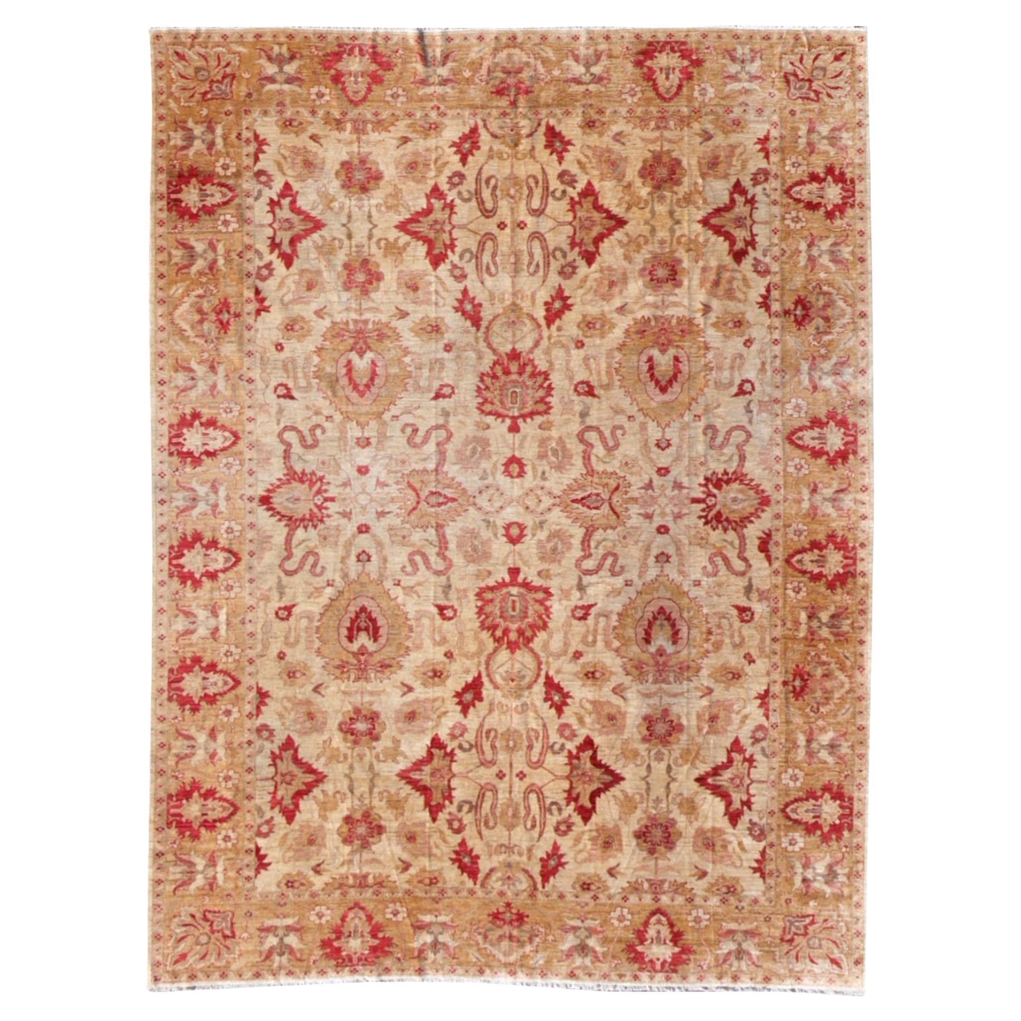 18 x 13 Fuß Teppich im Stil von Farahan Ziegler Palace Größe Handgeknüpft 550 x 400 cm im Angebot