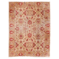 18 x 13 ft Tapis dans le style du palais Farahan Ziegler taille noué à la main 550 x 400 cm