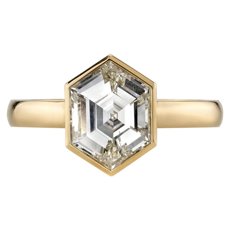 1.80-carat step-cut diamond ring