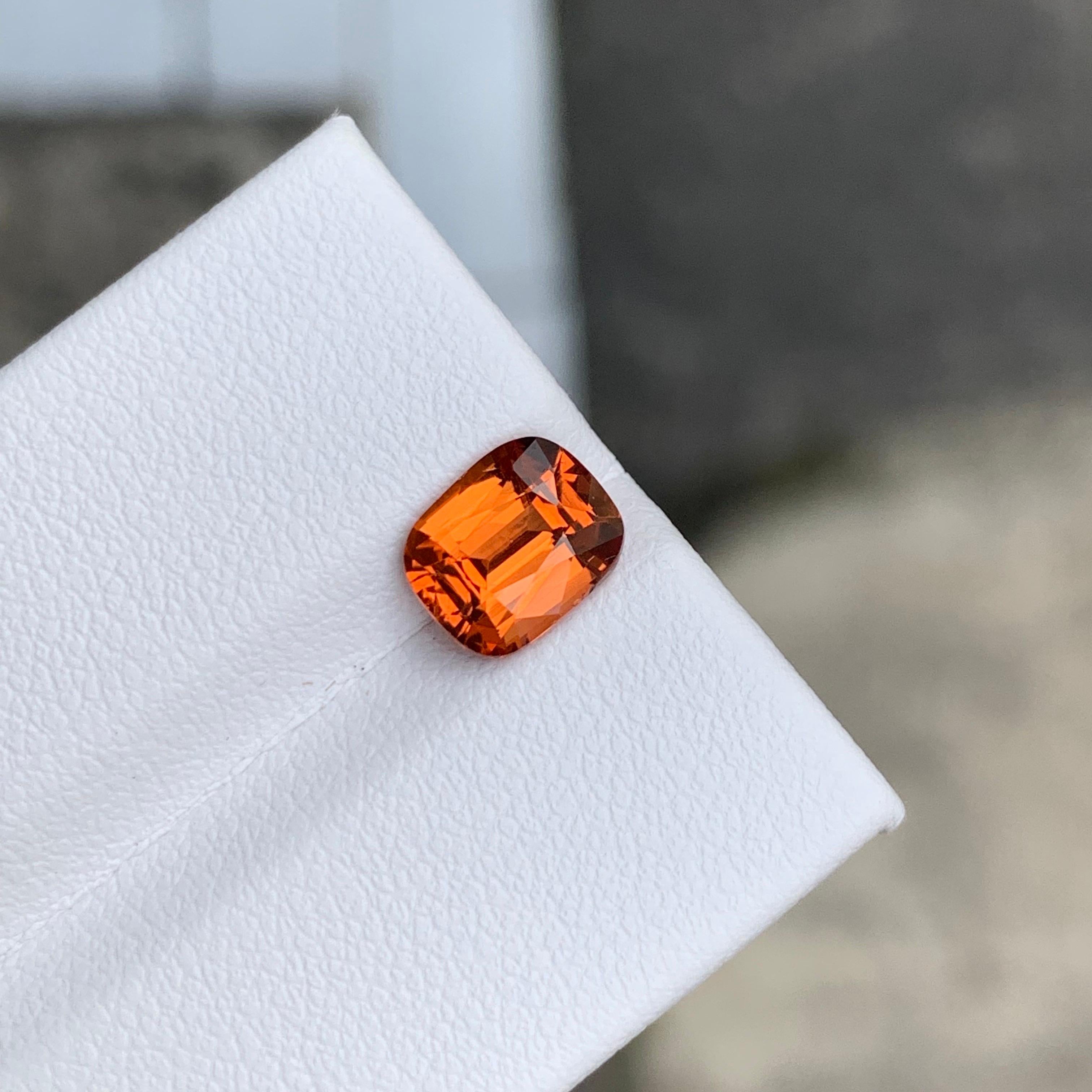 da uomo o donna 1,80 carati di granato naturale sfuso a forma di cuscino in vendita