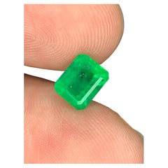 1.80 Carat Natural Loose Emerald Gemstone From Swat, Pakistan