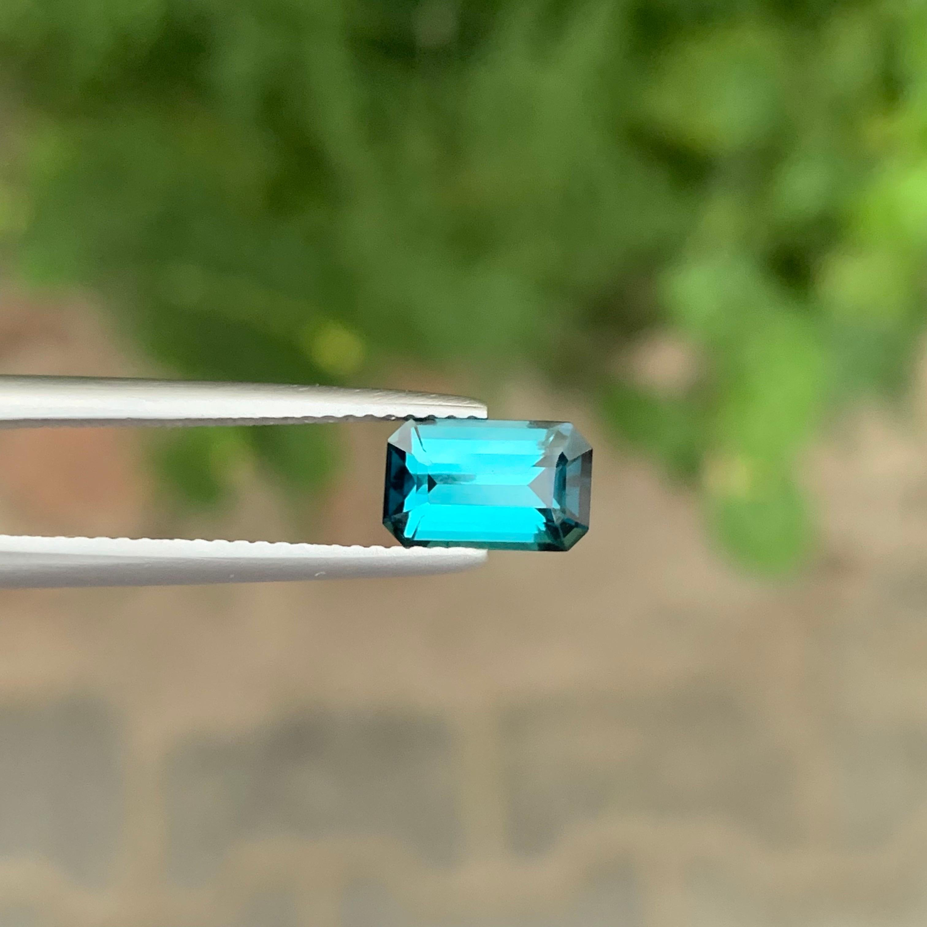 Faceted Lagoon Tourmaline

Weight: 1.80 Carat
Dimension: 8.6 x 5.4 x 4.5 Mm
Colour: Lagoon
Treatment: Non
Certificate: On Customer Demand
Shape: Emerald 


Tourmaline is a captivating gemstone known for its remarkable variety of colors, making it a
