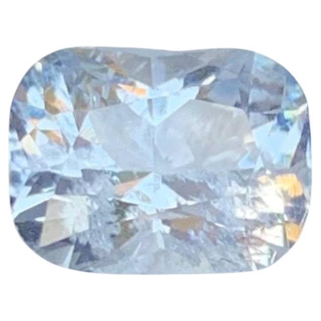 1,80 Karat Natürlicher Loser Hellblauer Aquamarin Fancy Cushion Cut Nigerianischer Edelstein