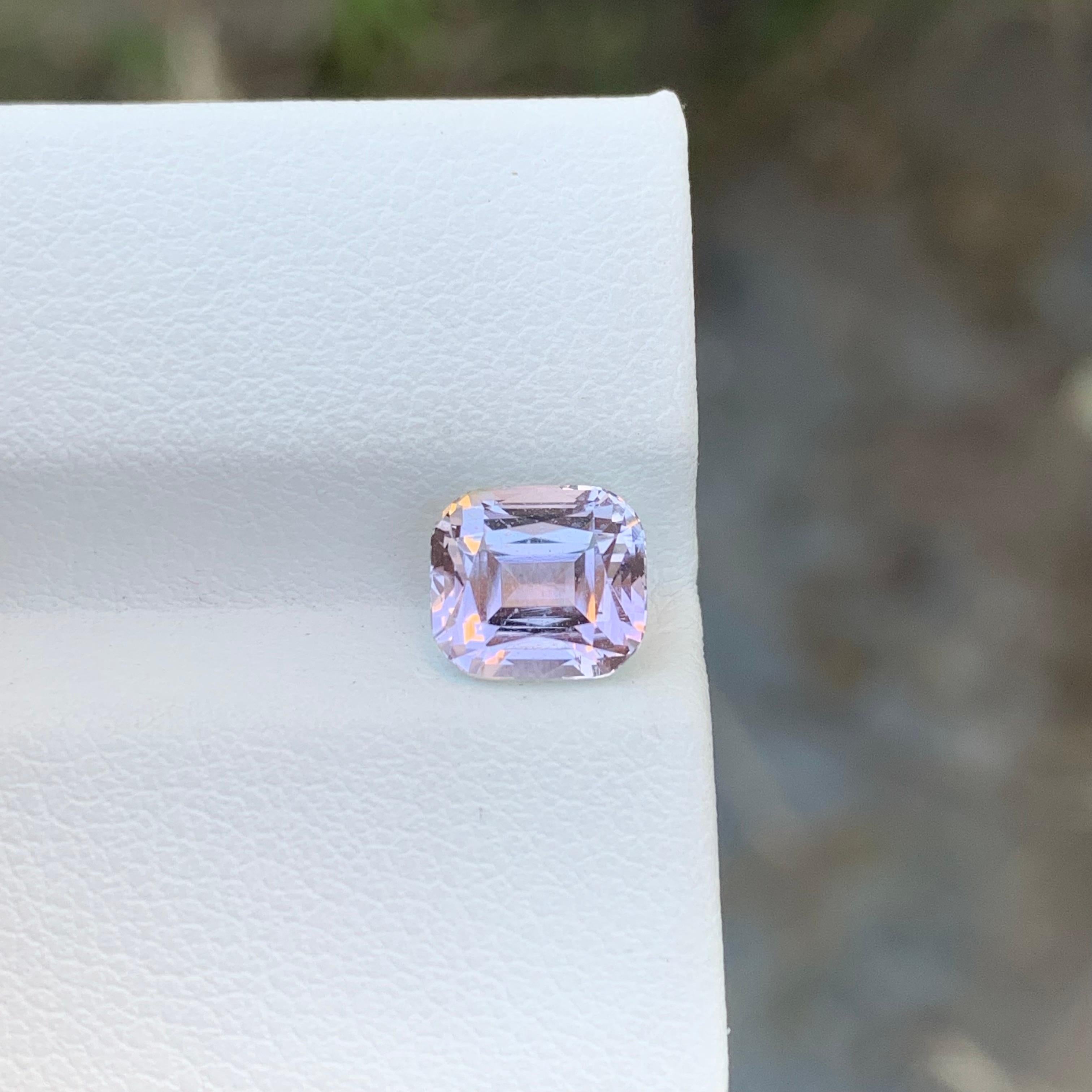 Loose Light Pink  Tourmaline

Weight: 1.80 Carats
Dimension: 7.1 x 6.3 x 5.2 Mm
Colour: Light Pink 
Origin: Afghanistan
Certificate: On Demand
Treatment: Non

Tourmaline is a captivating gemstone known for its remarkable variety of colors, making it