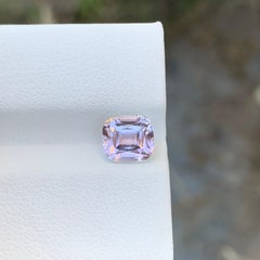 1.80 Carat Natural Loose Light Pink Tourmaline Cushion Shape Gem For Ring