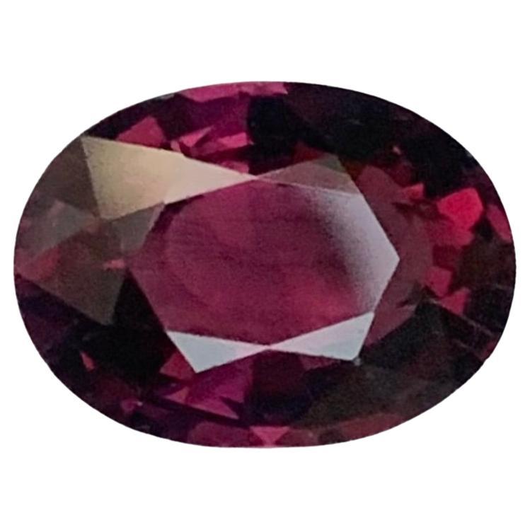 1,80 Carati Nature Spinello Sciolto Forma Ovale Gemma Dalla Tanzania