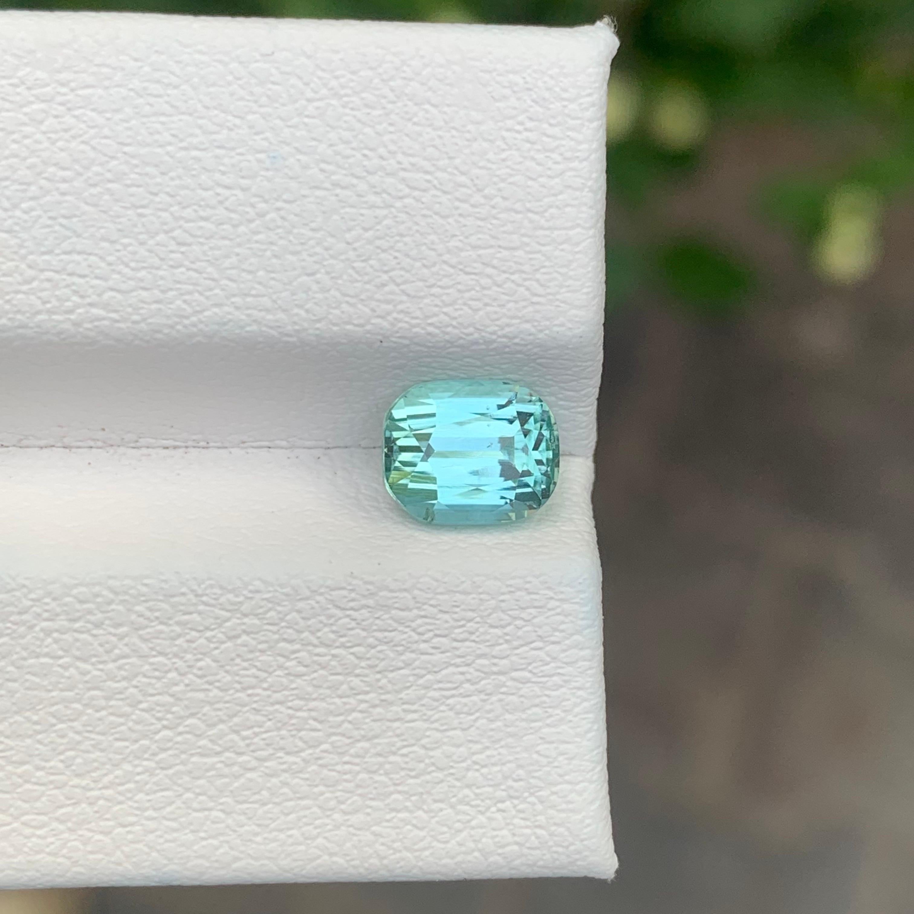 Faceted Seafoam Tourmaline

Weight: 1.80 Carat
Dimension: 7.2 x 5.8 x 5.3 Mm
Colour: Seafoam
Origin: Afghanistan
Treatment: Non
Certificate: On Customer Demand


Tourmaline is a captivating gemstone known for its remarkable variety of colors, making